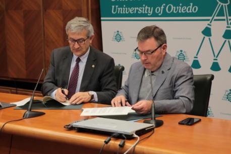 Universidá d’Uviéu y Academia de la Llingua Asturiana afiten la so collaboración con un conveniu nuevu