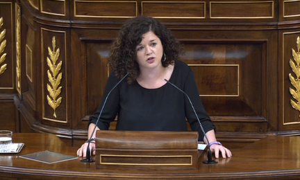 Sofía Fernández Castañón asturianu Congresu