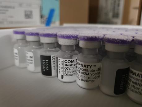 Viales vacunes 'Comirnaty' de Pfizer