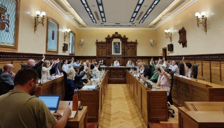 Votación Plenu de Xixón propuesta 'Música n'asturianu sí'