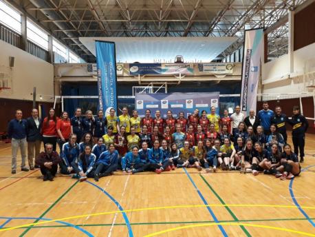 Xuegos Deportivos Escolares voleibol cadete femenín 2018-2019