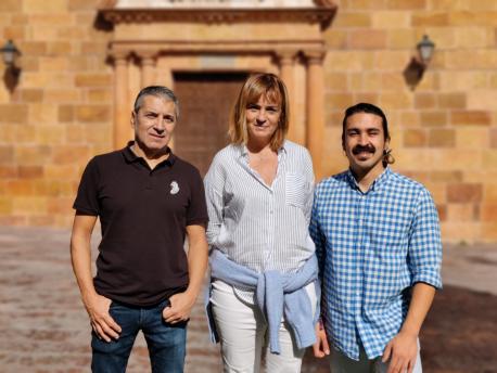 Xune Elipe, Cova Tomé y Andrés Ron candidatura primaries Podemos