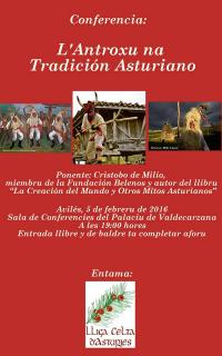 Conferencia: "L'Antroxu na tradición asturiano"