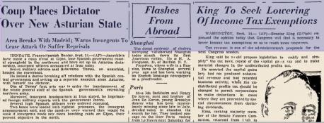 La prensa americana anunciaba hai 80 años la creación d'un "estáu asturianu"