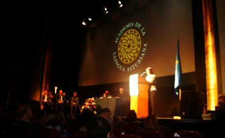 Ana Cano nel XXXIII Día de les Lletres Asturianes