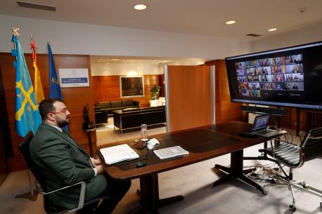 Adrián Barbón na XXIII Conferencia de Presidentes