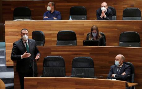 Adrián Barbón Plenu Xunta Xeneral