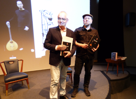 Antón García y Ruma Barbero inauguración XLIII Selmana de les Lletres Asturianes