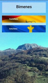 Bimenes asoleya una aplicación turística billingüe pa móviles