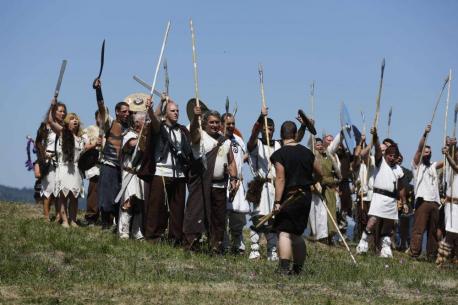 El Festival Astur Romano de Carabanzo va vivir un parón esti añu