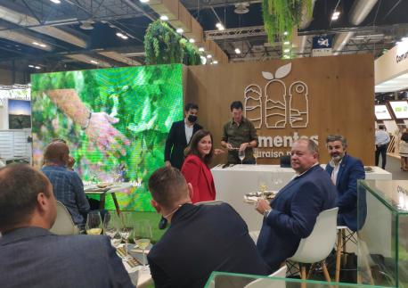 Begoña López, Alejandro Calvo y Samuel Trabanco nel XXXIV Salón Gourmets