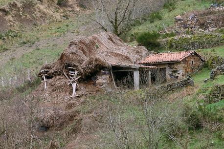 Cabaña en La Pornacal desaniciada