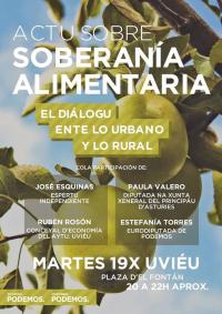 La Caravana rural de Podemos llega a Uviéu