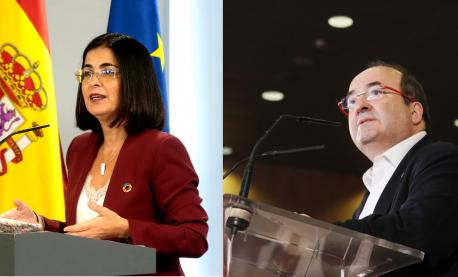 Carolina Darias y Miquel Iceta