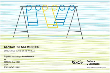 Coros de dieciséis escueles xixoneses participen en 'Cantar presta muncho'