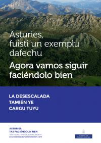 Cartelu ‘Asturies, tas faciéndolo bien’