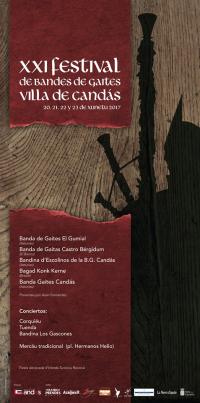Bandes de gaites asturianes, bretones y bercianes participen nel XXI Villa de Candás