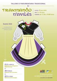 La Estaya de la Llingua d’Avilés entama talleres pa la reciella sobre indumentaria tradicional