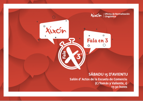 Cartelu Xixón Fala en 3