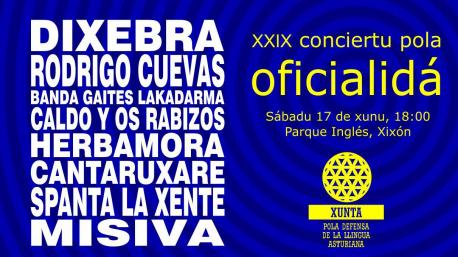 La música asturiana reclama un añu más la oficialidá del asturianu