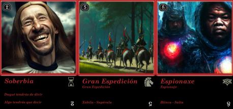 Cartes 'La guerra la xoya'