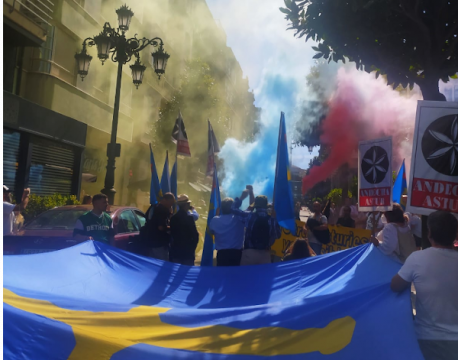 Concentración Día de la Nación Asturiana 2022 n'Uviéu