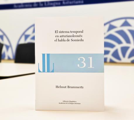 Cubierta ‘El sistema temporal en asturianoleonés, el habla de Somiedu’ de Helmut Brammerts ALLA