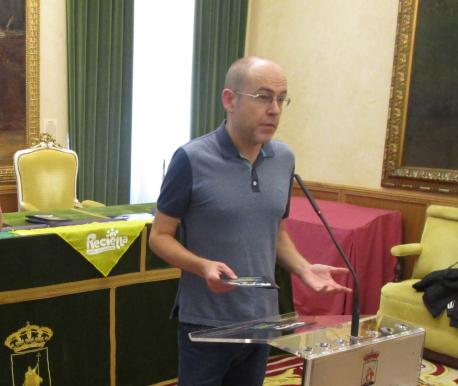 David Guardado presentación Reciella