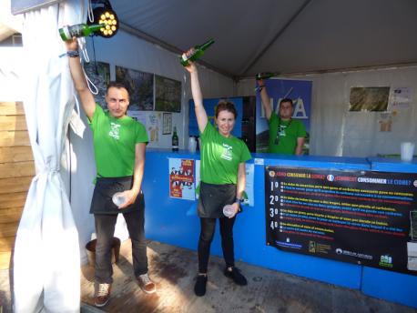 Echadores de sidra nel LI Festival Interceltique de Lorient
