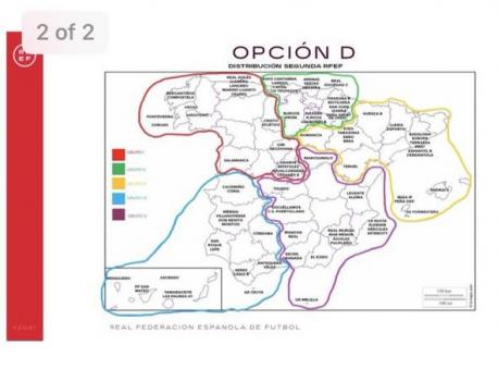 Grupos definitivos Segunda RFEF 21-22
