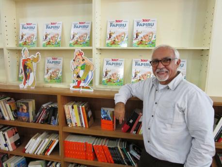 Melón: “Astérix podría ayudar a los enseñantes a fomentar la llectura n’asturianu d'una forma divertida”