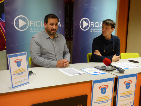 Inaciu Galán y Iván Llera Congresu Internacional Llingua Asturiana