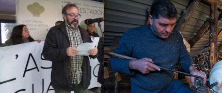 José Antonio Lobato y Vitorino García González 'El Cunqueiro'