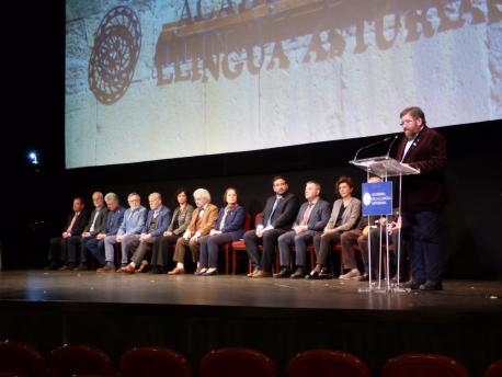 Lisardo Lombardía XLIII Día de les Lletres Asturianes