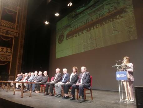 Lourdes Álvarez nel XLIV Día de les Lletres Asturianes