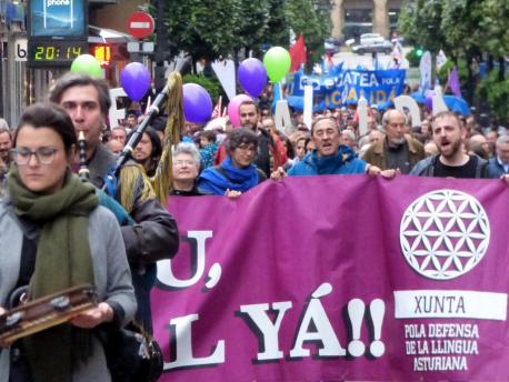 "La convocatoria yá foi un ésitu poles conciencies que removió y los sofitos que tuvo", diz la XDLA