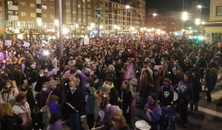Manifestación 8-M de Xixón 2022