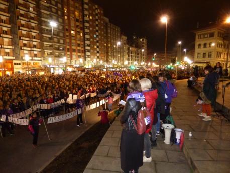 Manifestación 8-M en Xixón