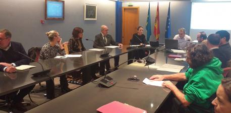 Melania Álvarez y Fermín Bravo Conseyu Autonómicu de Vivienda 