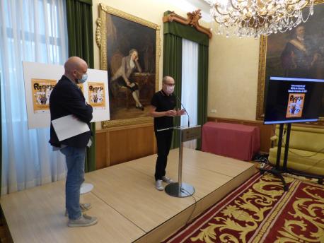 MMiguel Barrero y David Guardado presentación VIII Día de la Reciella