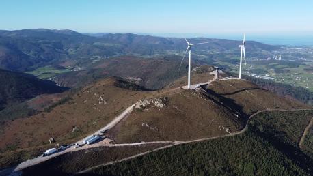 Parque eólicu de Capieḷḷamartín
