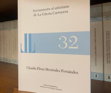 Portada 'Averamientu al asturianu de La Güeria Carrocera' de Claudia Elena Menéndez Fernández