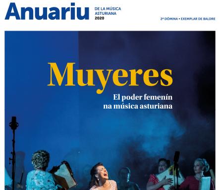 Portada del Anuariu de la Música Asturiana 2020