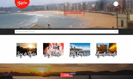 Portada web del Conceyu de Xixón