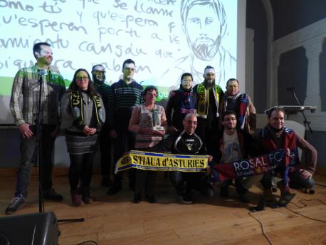 "Vamos ganar el campeonatu", anima Fernandi na gala de los XXXIII Andrés Solar