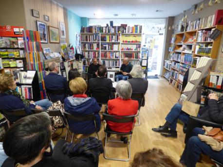 Ramón Lluís Bande y Diego Llorente presentación 'Un tesoru y una tumba'