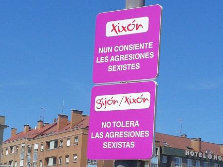 Señales asturianu Xixón