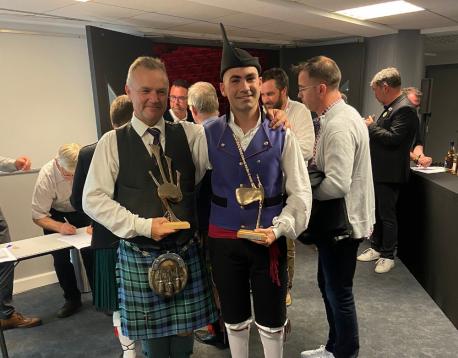 Stuart Liddell y Jaime Álvarez Fernández Mac Crimmon 2023