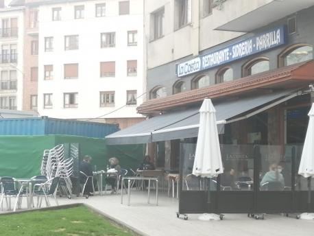 Terraza hostelería Xixón