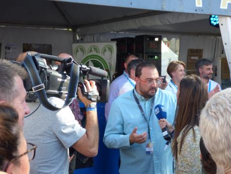 TPA y Adrián Barbón nel LI Festival Interceltique de Lorient